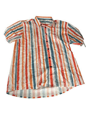 Hardaddy Mens Shirt M Short Sleeve Button